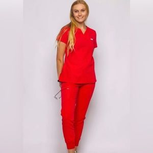 Sigma scrubs large jogger and top. Brand new